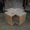 Salontafel '4EL' in Gebruikt Steigerhout