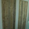 Binnendeur in gebruikt steigerhout, old barnwood, oude eik, ...