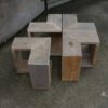Salontafel '4EL' in Gebruikt Steigerhout